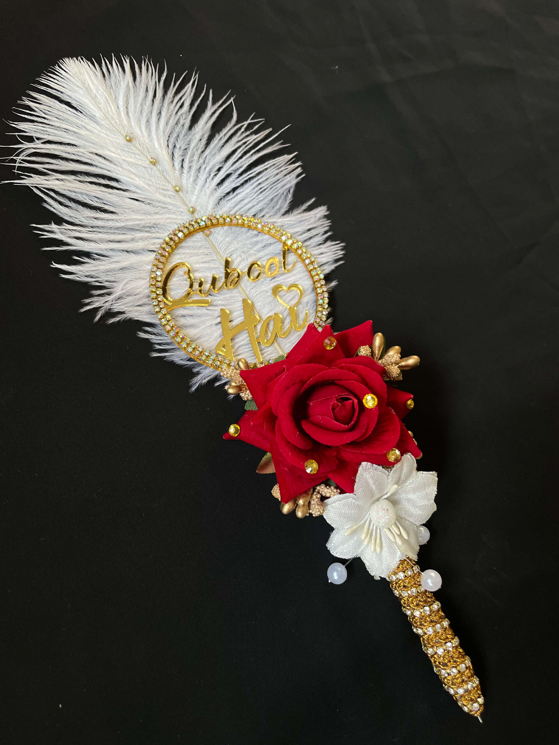 IMG_5997 Classic Round Name Plate Qubool Hai Pen2