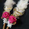 IMG_6005 Fluffy White Feather Nikah Pen Set with Custom Names-pink-1