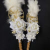 IMG_6143 Fluffy White Elegance Nikah Pen Set for Couples-white-1