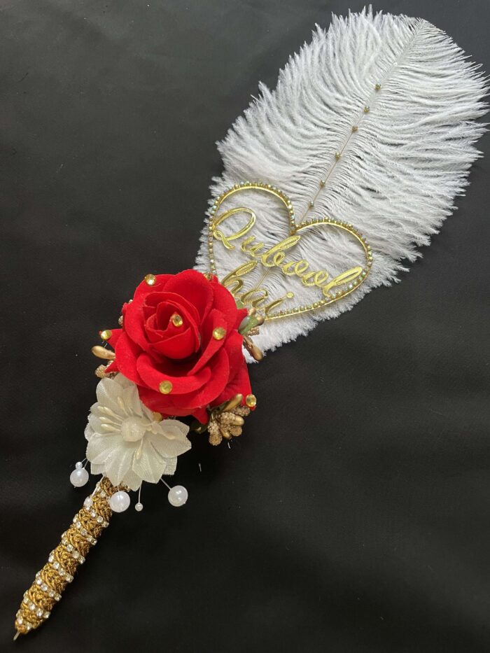 Qubool hai pen with a Heart-Shaped Name Plate5