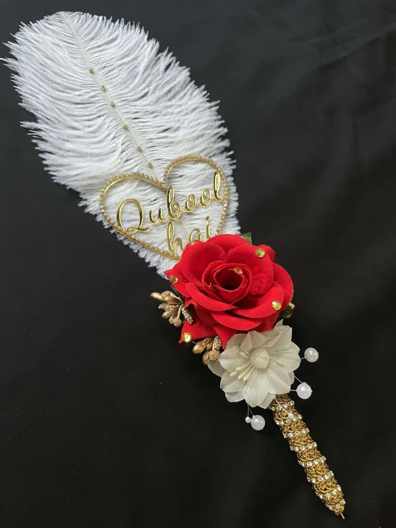 Qubool hai pen with a Heart-Shaped Name Plate4